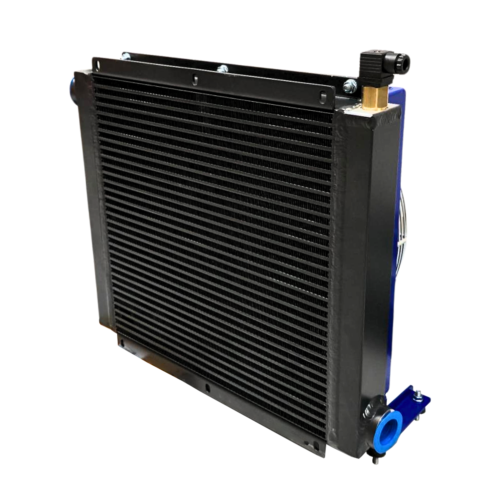 Air Blast Oil Cooler, Group 2 Motor Support, 160 L/min, 1" BSP