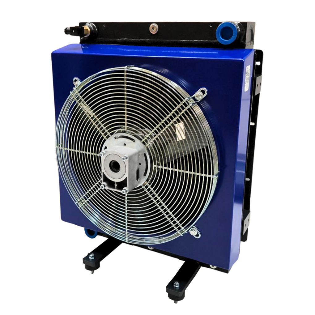 Air Blast Oil Cooler, Group 2 Motor Support, 180 L/min, 1-1/4" BSP