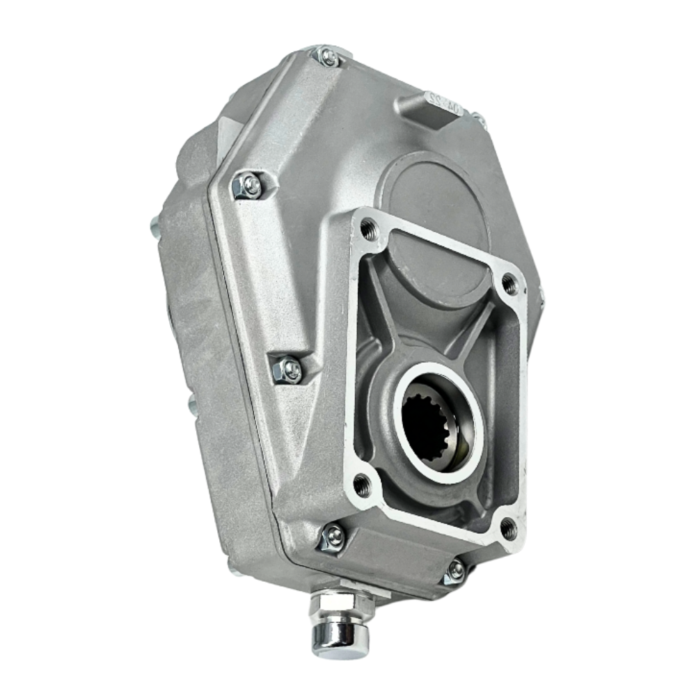Hydraulic PTO Gearbox, 10kW, Female Quick Fitting Shaft, Ratio 1:3, Group 2 Pumps, Series 6004