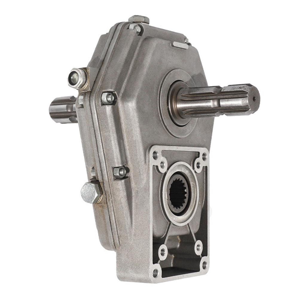 Hydraulic PTO Gearbox, 20kW, Male/Male Through Shaft, Ratio 1:3, Group 2 & 3 Pumps, Series 7107