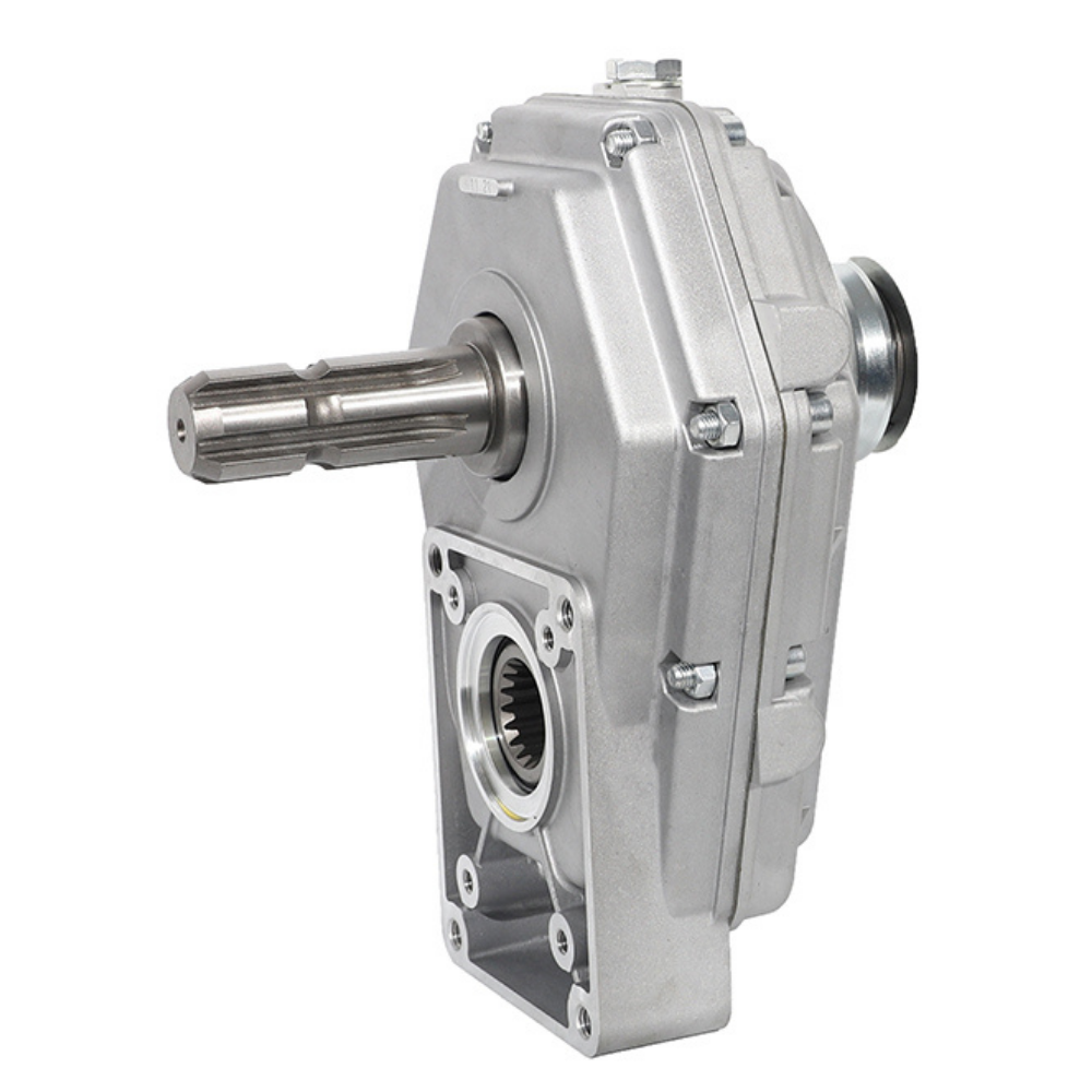 Hydraulic PTO Gearbox, 20kW, Quick Fitting Female/Male Through Shaft, Ratio 1:3, Group 2 & 3 Pumps, Series 7108