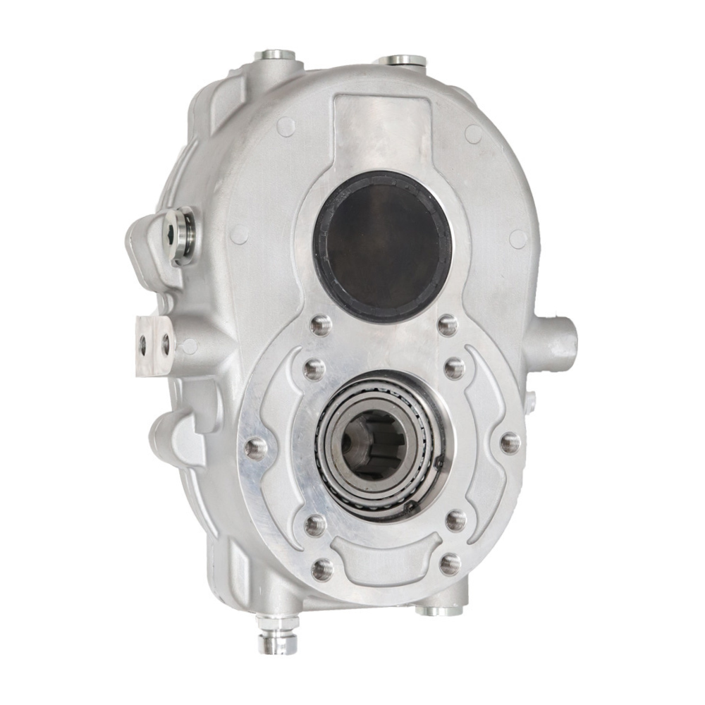 Hydraulic PTO Gearbox, 46kW, Male Shaft, Ratio 1:2.5, 4 Bolt PTO Pump, Series 8001