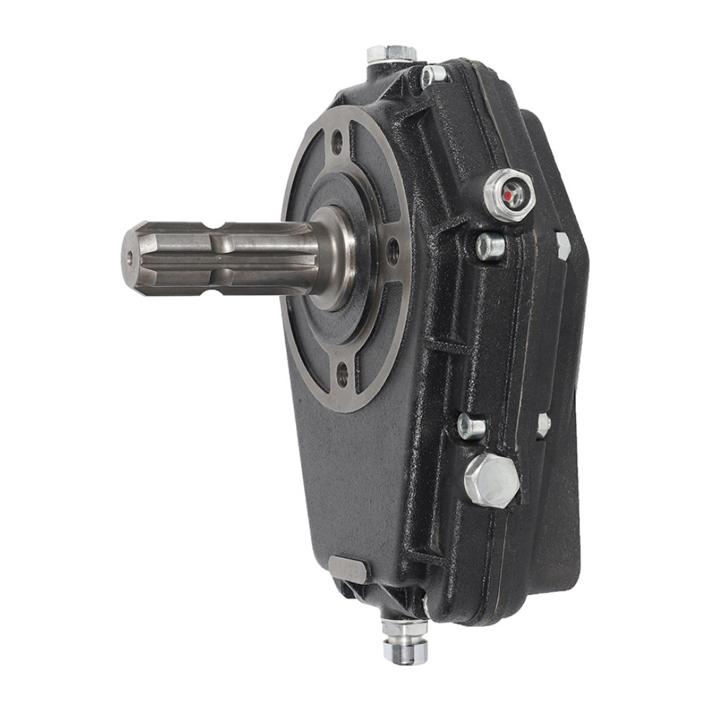 Hydraulic Cast Iron PTO Gearbox, 37Kw, Male Shaft, Ratio 1:3, Group 2 & 3 Pumps, Series 7001