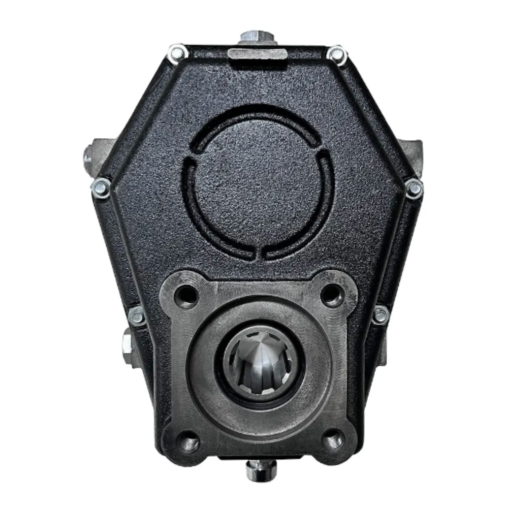 Hydraulic Cast Iron PTO Gearbox, 37Kw, Female Shaft, Ratio 1:3.5, Group 2 & 3 Pumps, Series 7004