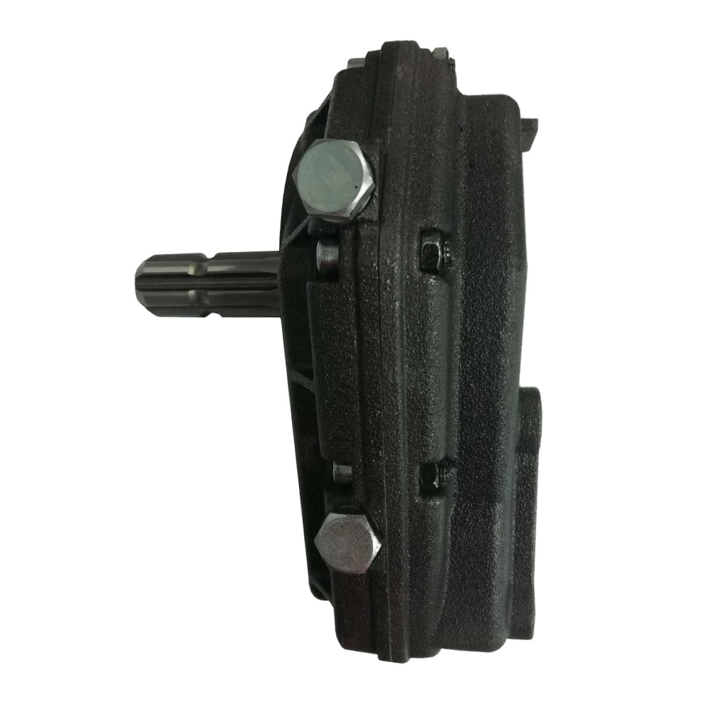 Hydraulic Cast Iron PTO Gearbox, 37kW, Male Shaft, Ratio 1:3, 4 Bolt PTO Pump, Series 7201