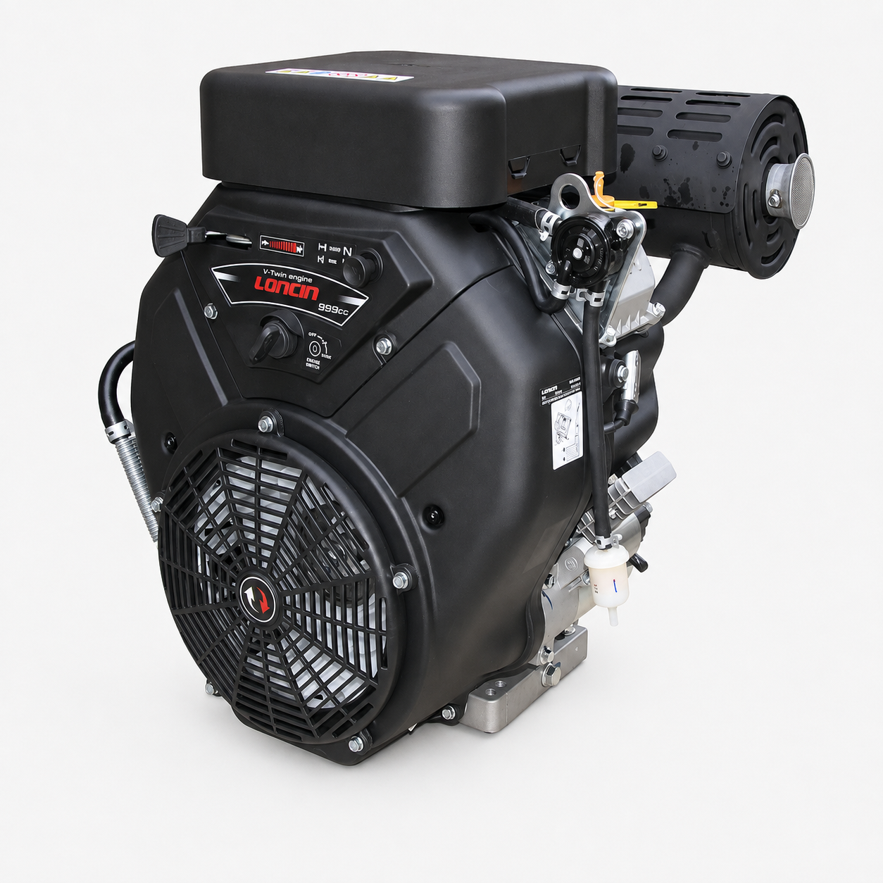 Loncin LC2V90FD-1 V-Twin OHV Engine, 32 HP Electric Start (999cc)