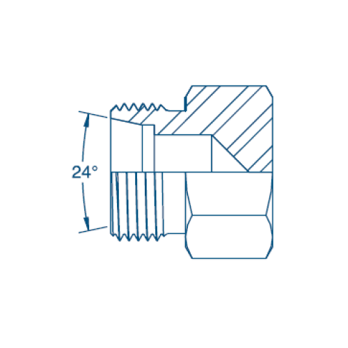 M12 (6L) Blanking End Hydraulic Adaptor M12 (6L) Blanking End Hydraulic Adaptor