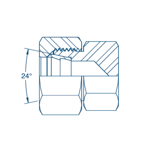 M12 (6L) Blanking End - Complete Hydraulic Adaptor M12 (6L) Blanking End - Complete Hydraulic Adaptor