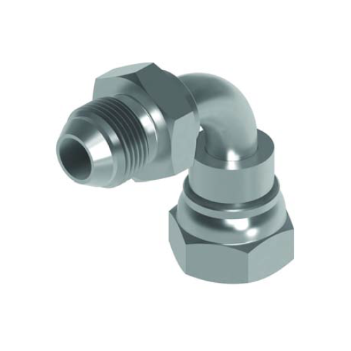 1/4 JIS M/F 90° Swept (BSP Threads) Hydraulic Adaptor 1/4 JIS M/F 90° Swept (BSP Threads) Hydraulic Adaptor