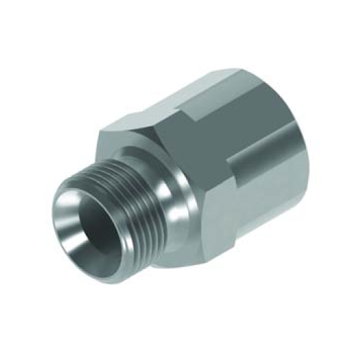 1/4 BSP x 1/4 BSP M/Fix Fem Ext Hydraulic Adaptor 1/4 BSP x 1/4 BSP M/Fix Fem Ext Hydraulic Adaptor