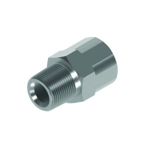 1/8 NPTF x 1/8 BSP M/Fix Fem Ext Hydraulic Adaptor 1/8 NPTF x 1/8 BSP M/Fix Fem Ext Hydraulic Adaptor