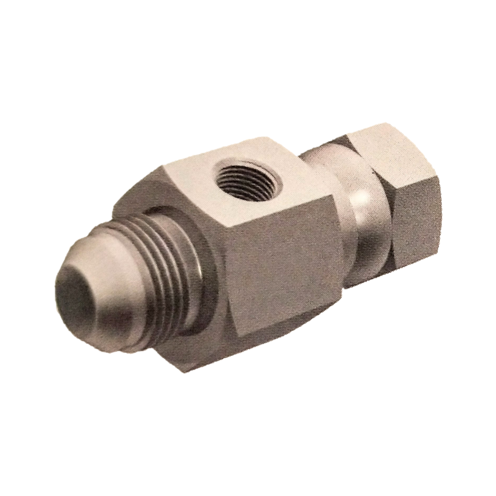 3/4 JIC M/F x 1/8 BSP Test Point Hydraulic Adaptor 3/4 JIC M/F x 1/8 BSP Test Point Hydraulic Adaptor