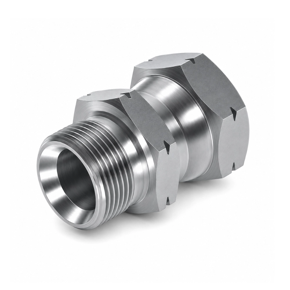 M12 1.5mm Pitch Male to Swivel Female Hydraulic Adaptor M12 1.5mm Pitch Male to Swivel Female Hydraulic Adaptor