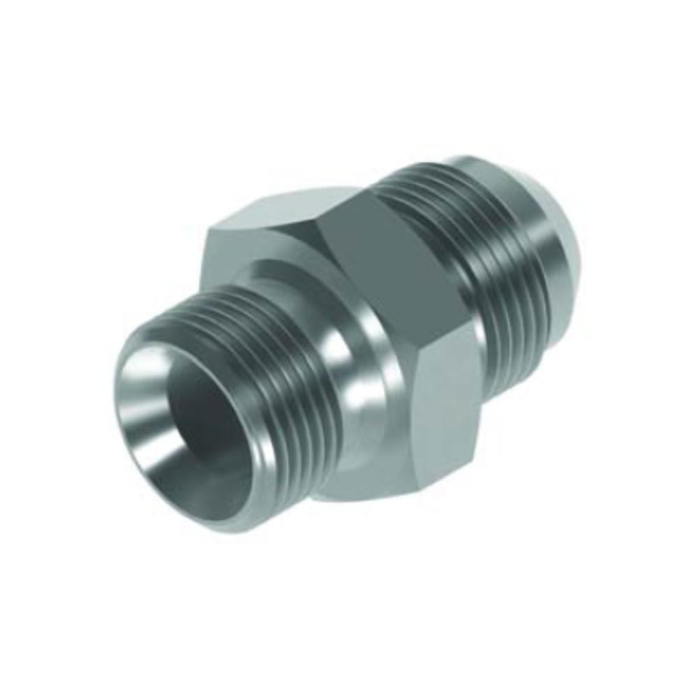 1/8 BSP x 7/16 JIC M/M RESTRICTOR BLANK Hydraulic Adaptor 1/8 BSP x 7/16 JIC M/M RESTRICTOR BLANK Hydraulic Adaptor