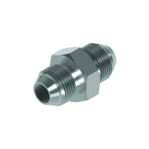 1/4 JIS M/M 60° Ext Flare (BSP Threads) Hydraulic Adaptor