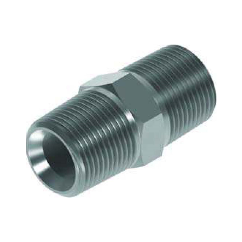 1/8 NPTF x 1/8 NPTF M/M Hydraulic Adaptor 1/8 NPTF x 1/8 NPTF M/M Hydraulic Adaptor