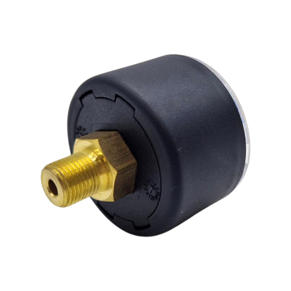 MPA Filtrec Pressure/Vacuum Clogging Indicator, Pressure Gauge, (-1/-0.2B)(-0.2/1.4B)(1.5/5B), 1/8 BSP Rear Entry MPA Filtrec Pressure/Vacuum Clogging Indicator, Pressure Gauge, (-1/-0.2B)(-0.2/1.4B)(1.5/5B), 1/8 BSP Rear Entry