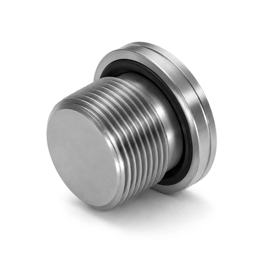M12 x 1.5mm Metric Socket Head Hydraulic Blanking Plug with Captive Seal
