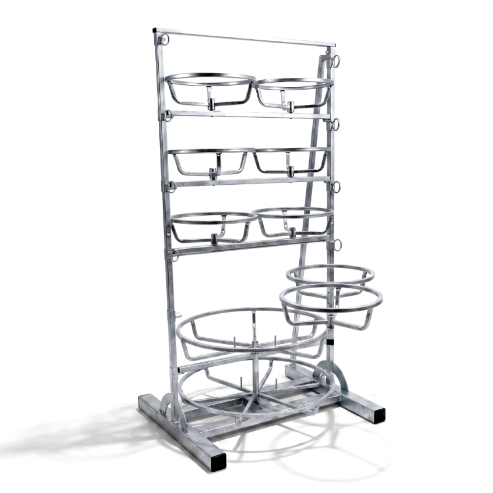 Neotech NHR-6C Multi-Coil Hose Rack – 6 Hose Capacity