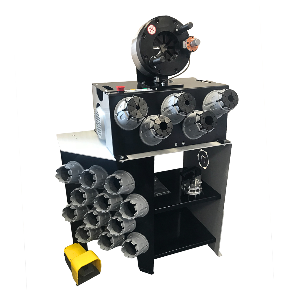 Neotech NK30 Complete Workshop Crimping Kit – 230V (5 Dies + Bench + Foot Switch + Quick Change Tool)