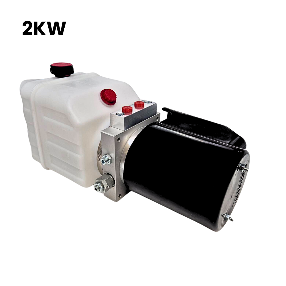 Flowfit 24V DC P+T Circuit Hydraulic Power pack 2KW with 2.5L Tank Flowfit 24V DC P+T Circuit Hydraulic Power pack 2KW with 2.5L Tank