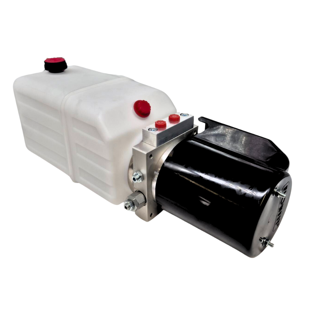 Flowfit P+T Circuit Hydraulic Power Pack 7L Tank 24V DC 1.6KW