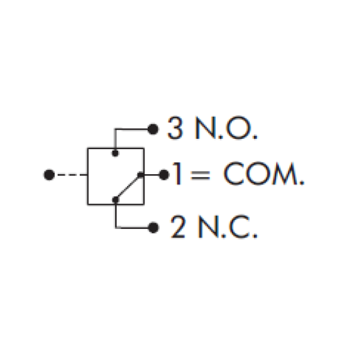 PDB Filtrec Return Clogging Indicator, Pressure Switch 1.3Bar, 1/8 BSP Base Entry