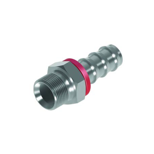 1/8 BSP Male x 1/4 Hose Push In Straight 1/8 BSP Male x 1/4 Hose Push In Straight