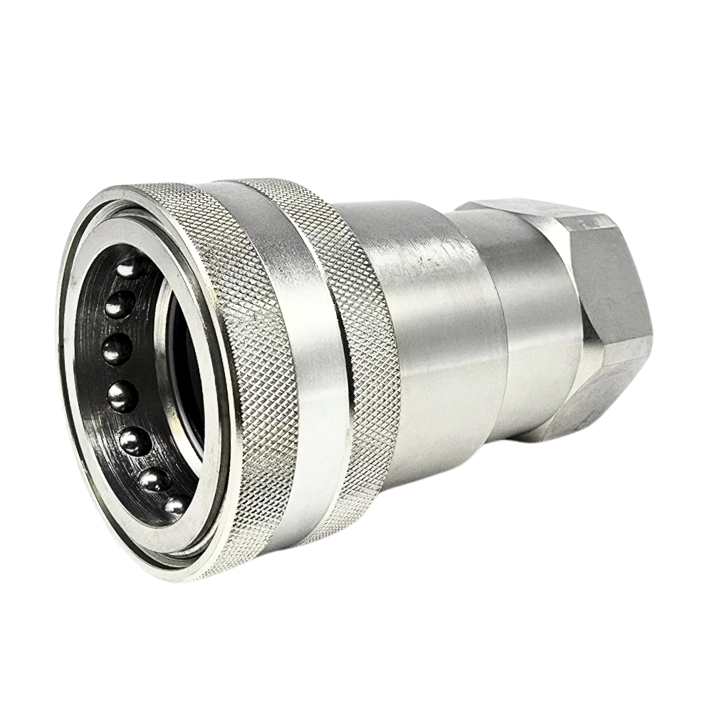 Hydraulic ISO A quick release coupling, Female, 2" BSP Hydraulic ISO A quick release coupling, Female, 2" BSP