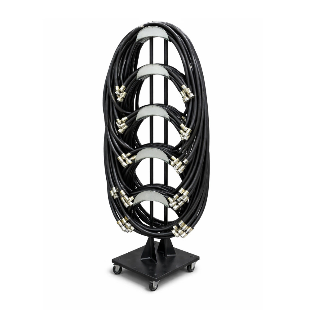 Hose Racking Dispenser for Cut & Assembled Hoses