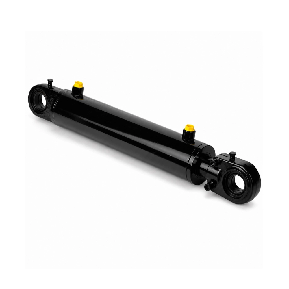 Spherical Bearing Double Acting Hydraulic Cylinder 125mm Bore x 70mm Rod x 500mm Stroke Spherical Bearing Double Acting Hydraulic Cylinder 125mm Bore x 70mm Rod x 500mm Stroke