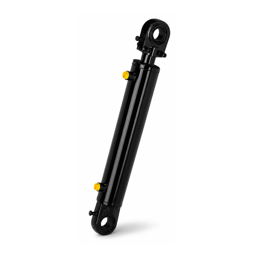 Spherical Bearing Double Acting Hydraulic Cylinder 125mm Bore x 70mm Rod x 500mm Stroke Spherical Bearing Double Acting Hydraulic Cylinder 125mm Bore x 70mm Rod x 500mm Stroke