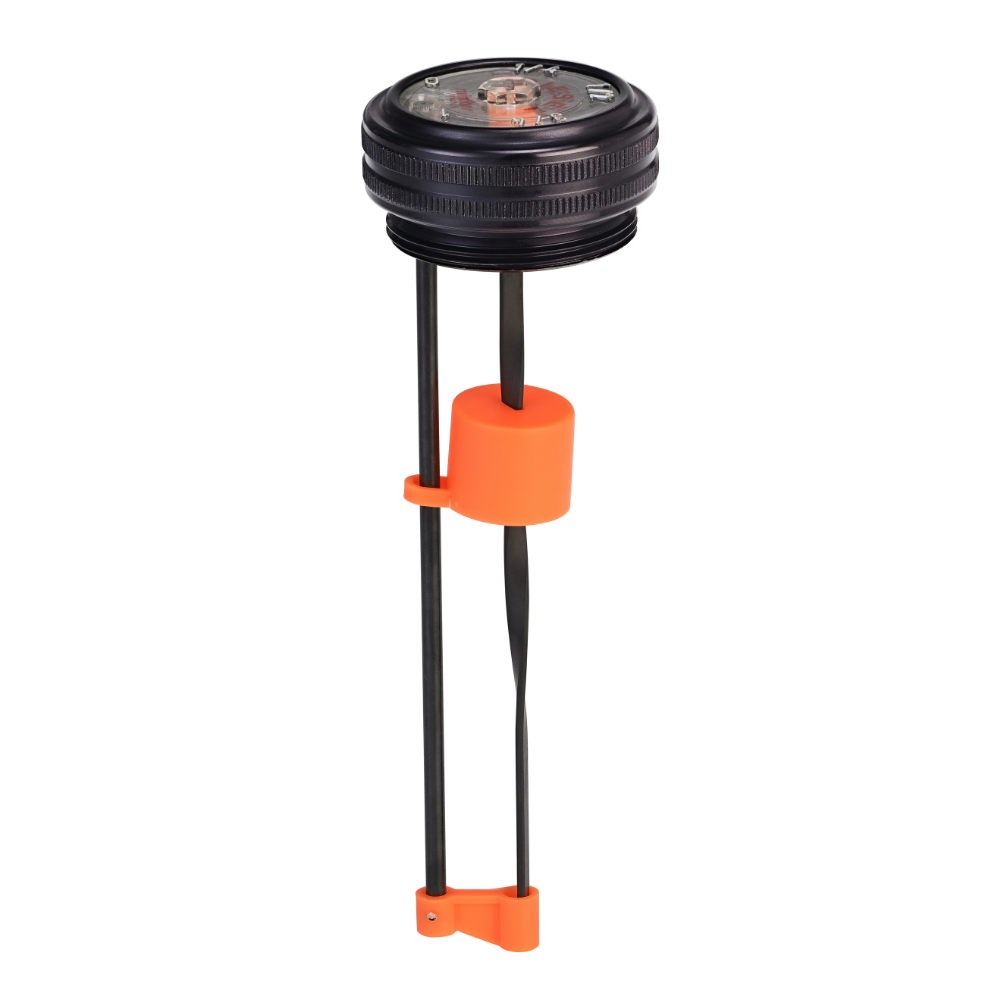 Hydraulic visual level indicator with float system, 2" BSP, L=300, for use with Oil Hydraulic visual level indicator with float system, 2" BSP, L=300, for use with Oil