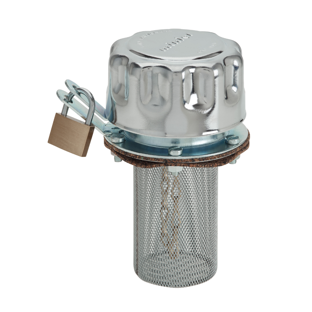 Hydraulic filling plug with lock-holder, 1080 C80, 10 microns, 6 screws Hydraulic filling plug with lock-holder, 1080 C80, 10 microns, 6 screws