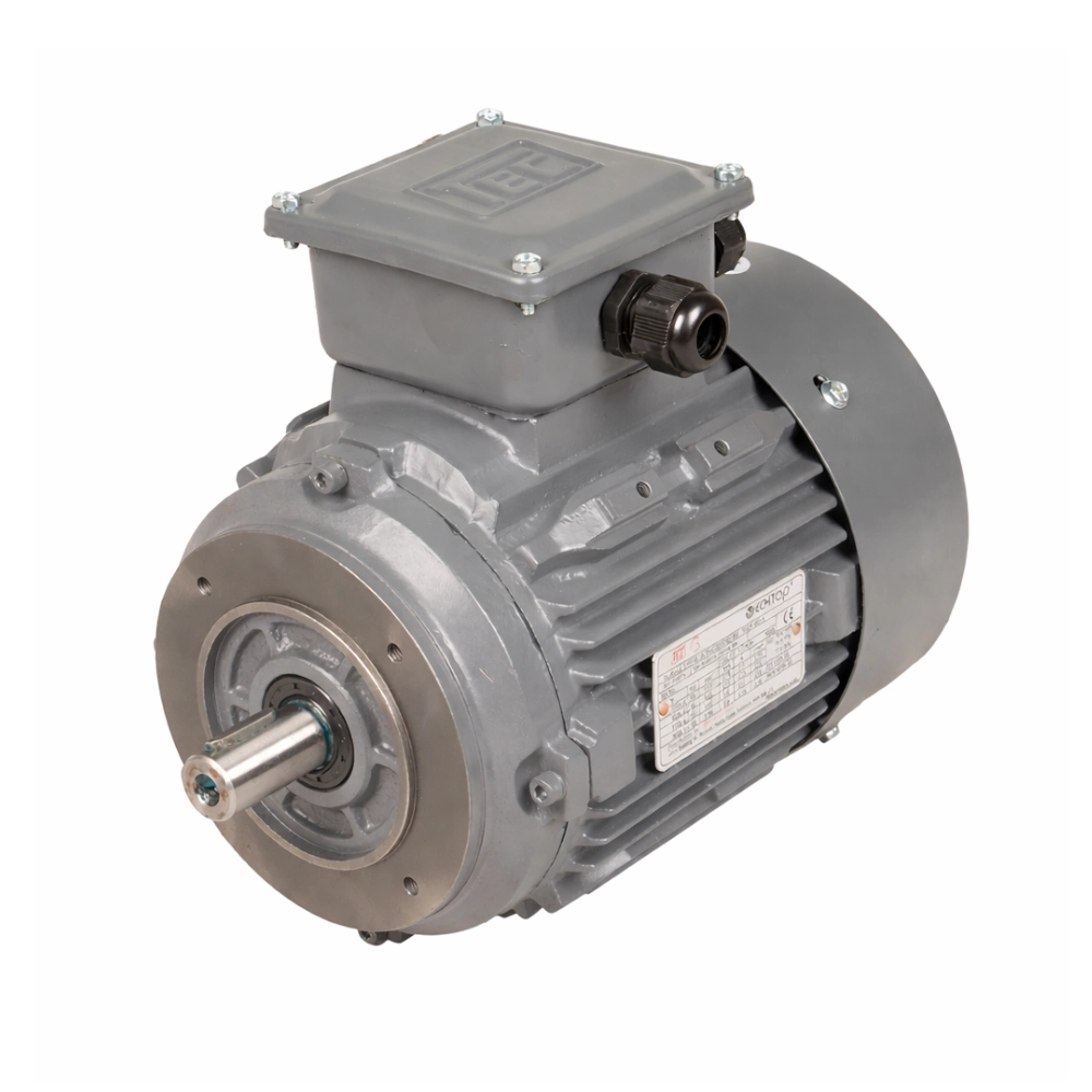 11.0kW Three Phase 400V Cast Iron Electric Motor, 2 Pole, 2830 RPM, B14 Face Mount