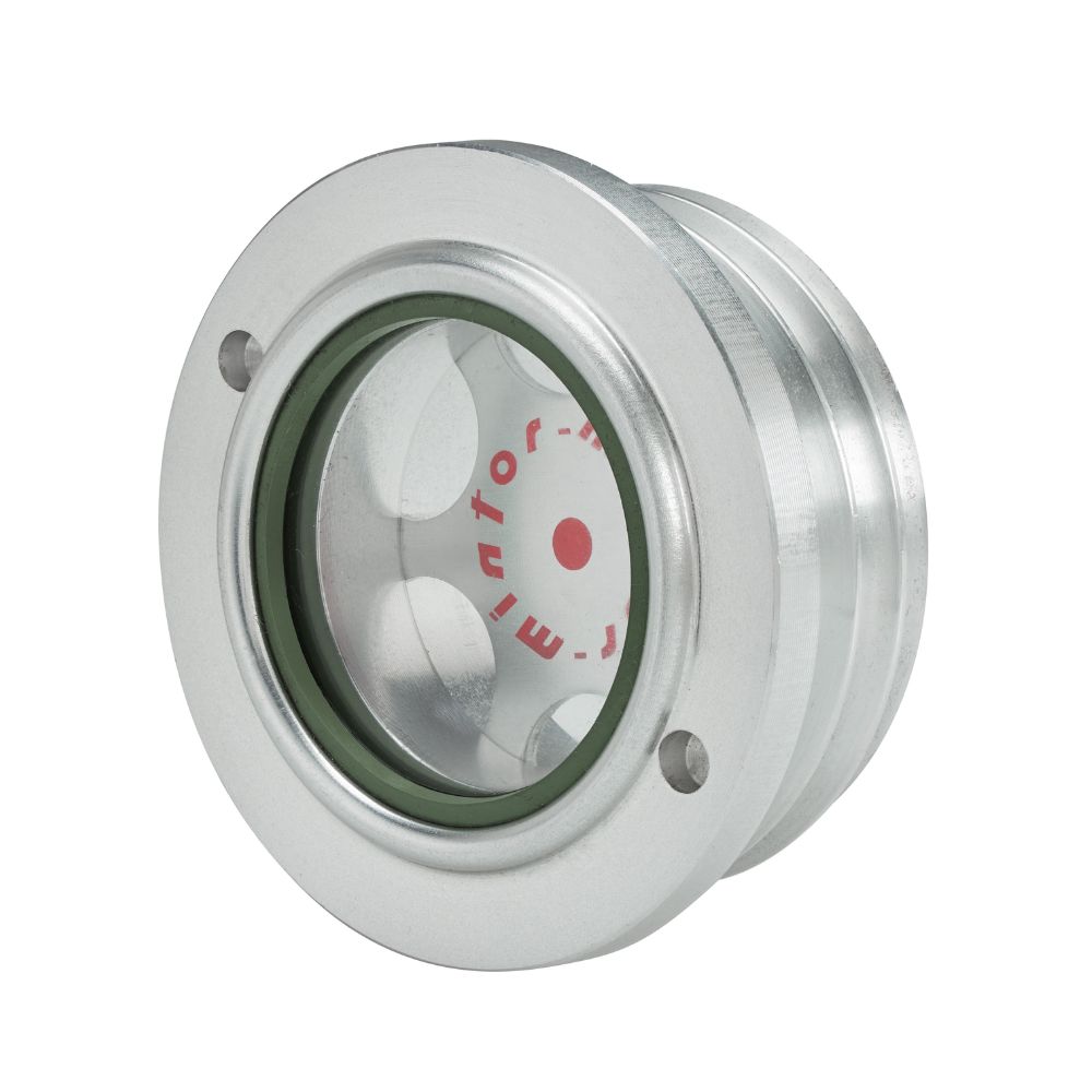 Visible level indicator with glass, TLT