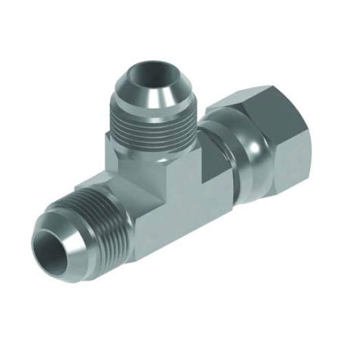 7/16 JIC M/F/M Forged Tee Hydraulic Adaptor 7/16 JIC M/F/M Forged Tee Hydraulic Adaptor