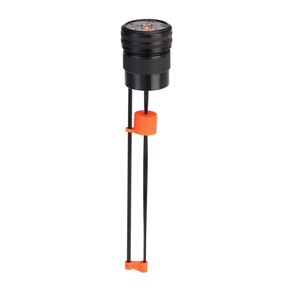 Hydraulic visual level indicator with float system, 2" BSP, L=400 for use with Oil, TRBF/LG4G