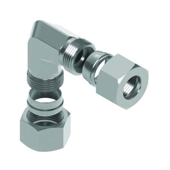 M14 (6S) M/M 90° Compact - Complete Hydraulic Adaptor M14 (6S) M/M 90° Compact - Complete Hydraulic Adaptor