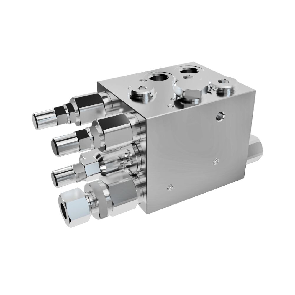 Hydraulic Double Acting Plough Overturning Valve, VRAP 80/100 DE SV M Hydraulic Double Acting Plough Overturning Valve, VRAP 80/100 DE SV M