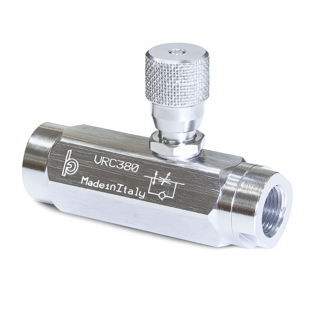 Stainless Steel Compensated Flow Control Valve, 3/8" BSP