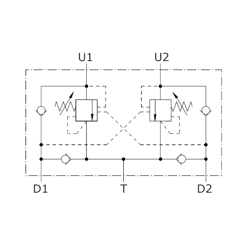 Walvoil VABAL Cross Line Counterbalance Valve – 1/2" BSP, 70 L/min, 350 Bar, Pilot Ratio 1:7 Walvoil VABAL Cross Line Counterbalance Valve – 1/2" BSP, 70 L/min, 350 Bar, Pilot Ratio 1:7