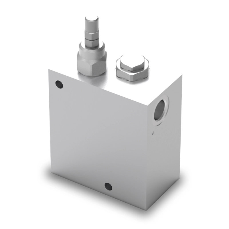 Walvoil VDA Unloader Valve, 1/2" BSP, 50 L/min, 100-250 bar, Aluminium