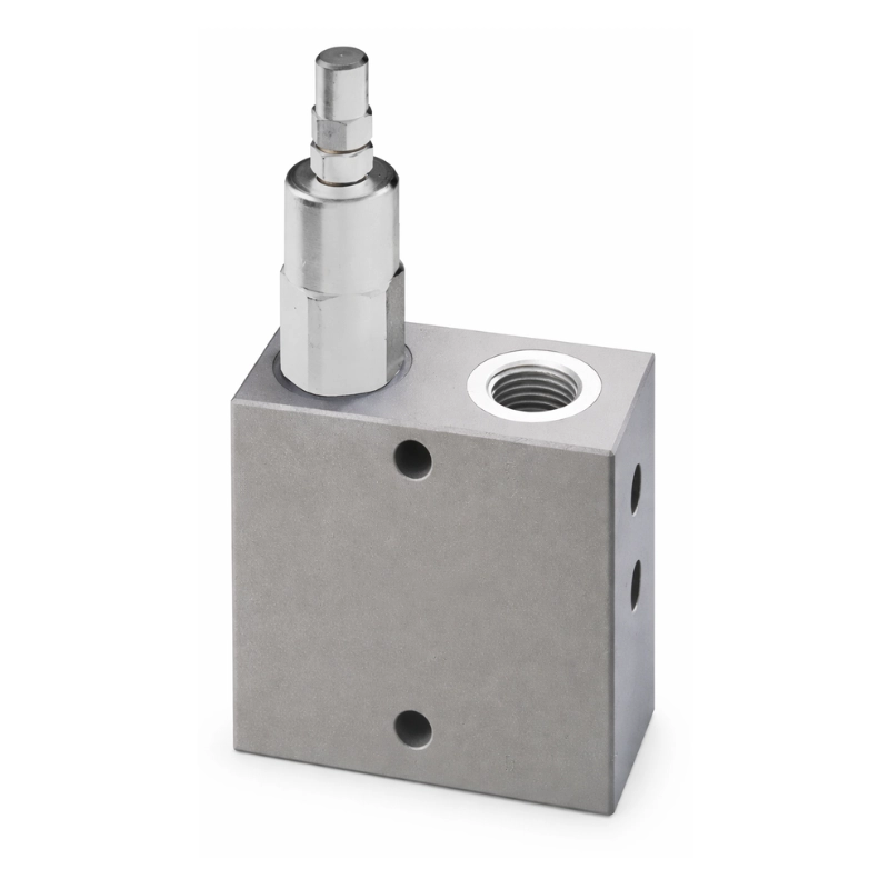 Walvoil VDSRL Direct Acting Sequence Valve – 3/8" BSP, 25 L/min, 50-220 Bar, Aluminium