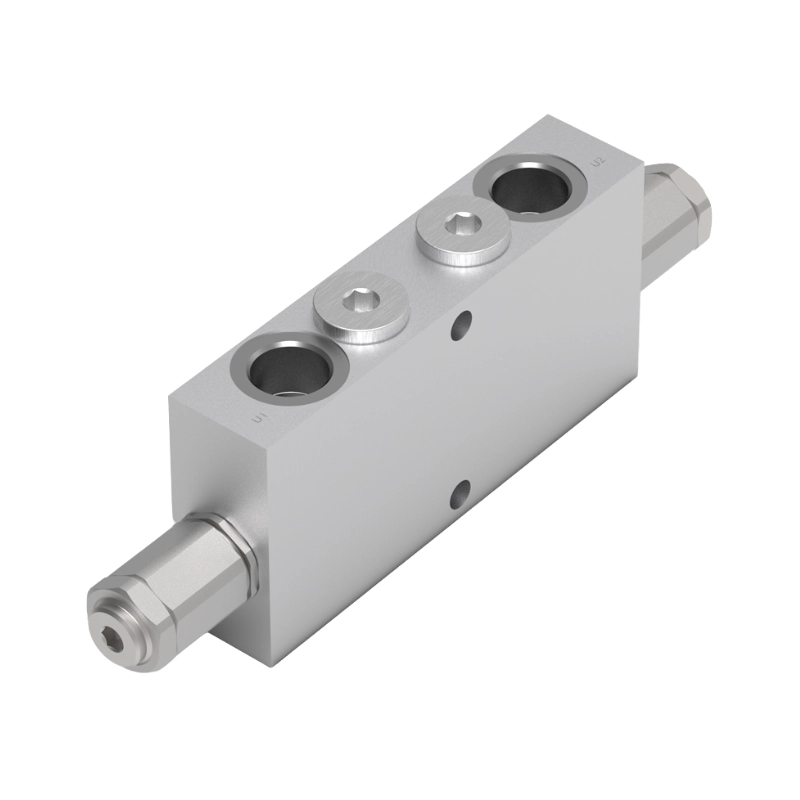 Walvoil VODL/SC/CC Double Counterbalance Valve – 3/8" BSP, 40 L/min, 350 Bar, Pilot Ratio 1:4