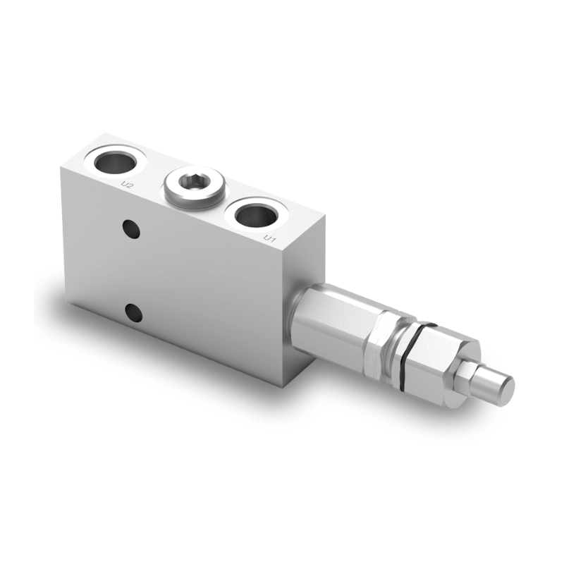 Walvoil VOSL/CC Single Counterbalance Valve – 3/4" BSP, 120 L/min, 350 Bar, Pilot Ratio 1:7