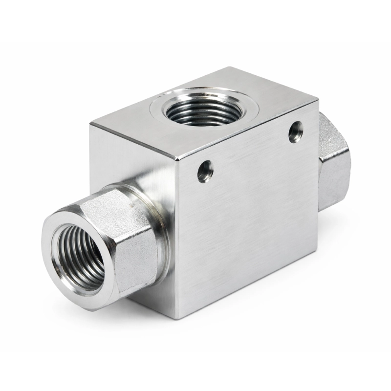 Walvoil VT Shuttle Valve – 1/4" BSP, 35 L/min, 350 Bar, Steel