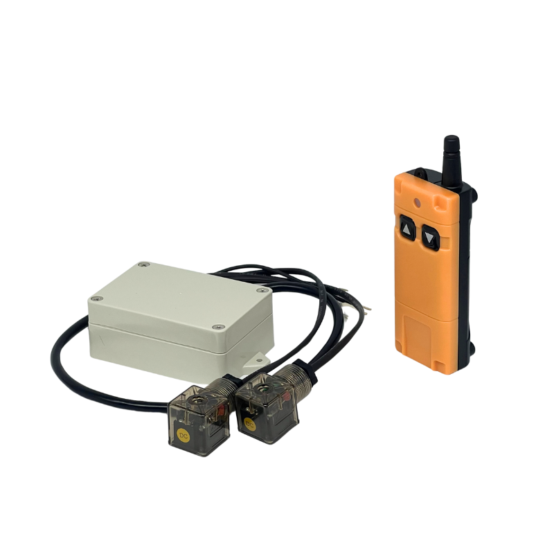 Wireless Remote Pendant, Double Acting, 2 Button, 12/24V