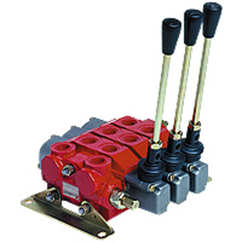 Bucher 1 Bank, 3/8 BSP, 45 l/min Double Acting Spring Return Slice Directional Hydraulic Control Valve