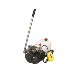 Flowfit 24V DC Double Acting Hydraulic Power pack with 4.5L Tank & Back up handpump ZZ005138
